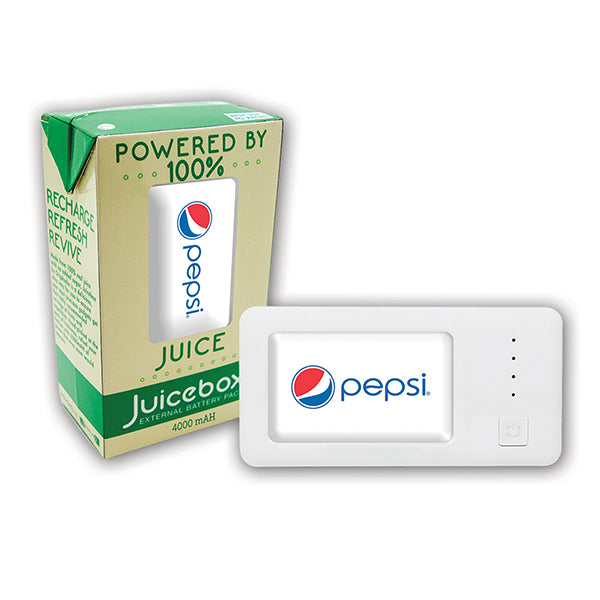 Juicebox 4400mAh Power Bank<p>Upload your art or create using stock images and fonts!</p>